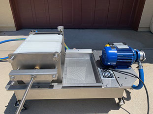 Farquar Family Winery's olive mill at its property in Ramona, East County San Diego