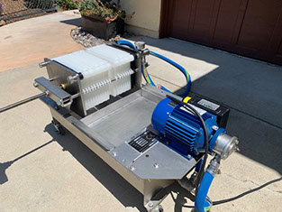 Farquar Family Winery's olive mill at its property in Ramona, East County San Diego